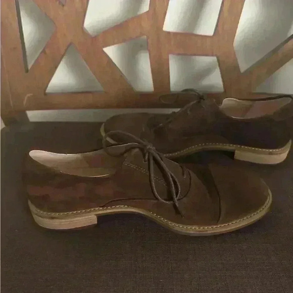 ECCO - WOMENS SARTORELLE Women's Oxfords - Brown dress up very comfortable - Picture 4 of 6